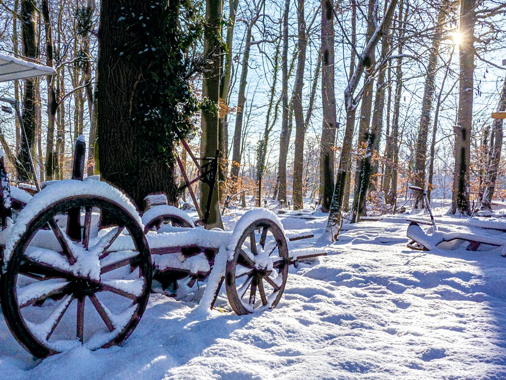 You are currently viewing Winter an der Wassermühle Karoxbostel