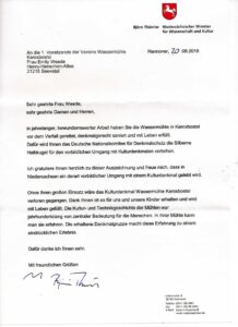 Mehr über den Artikel erfahren Danke, Herr Minister!