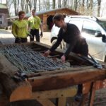Es wird gemahlen und geputzt an unserer Schönen