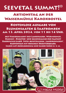 Read more about the article Seevetal summt – an der Wassermühle Karoxbostel