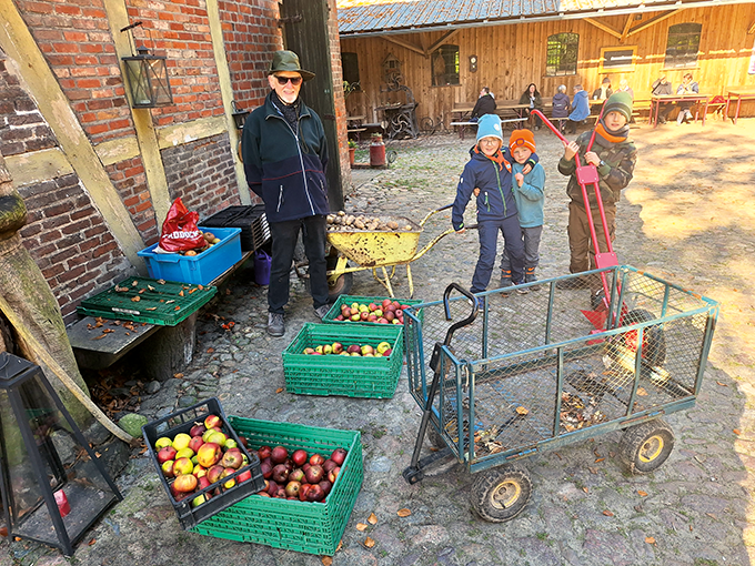 Du betrachtest gerade Die Kartoffeln und Äpfel sind eingelagert.